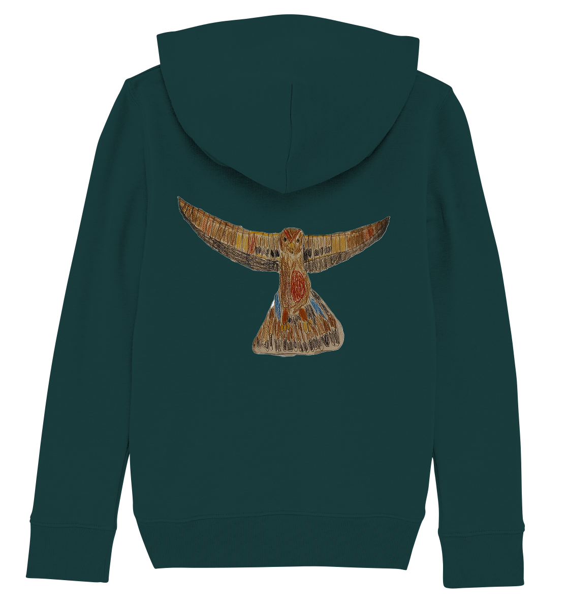 Flying Eagle - Kids Organic Hoodie