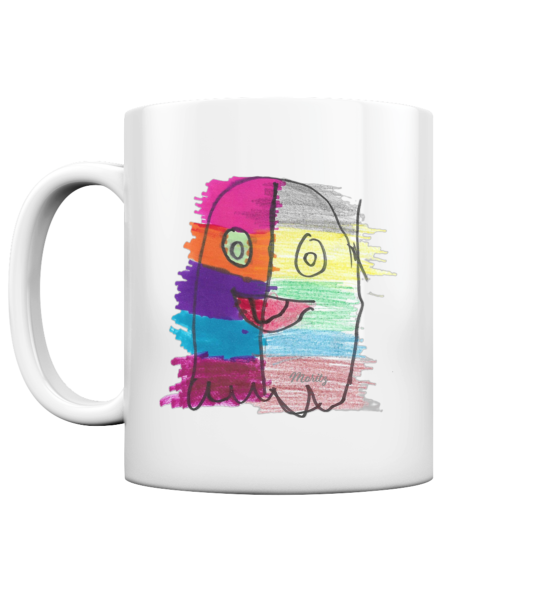 Funny Ghost - Kinder-Tasse glossy