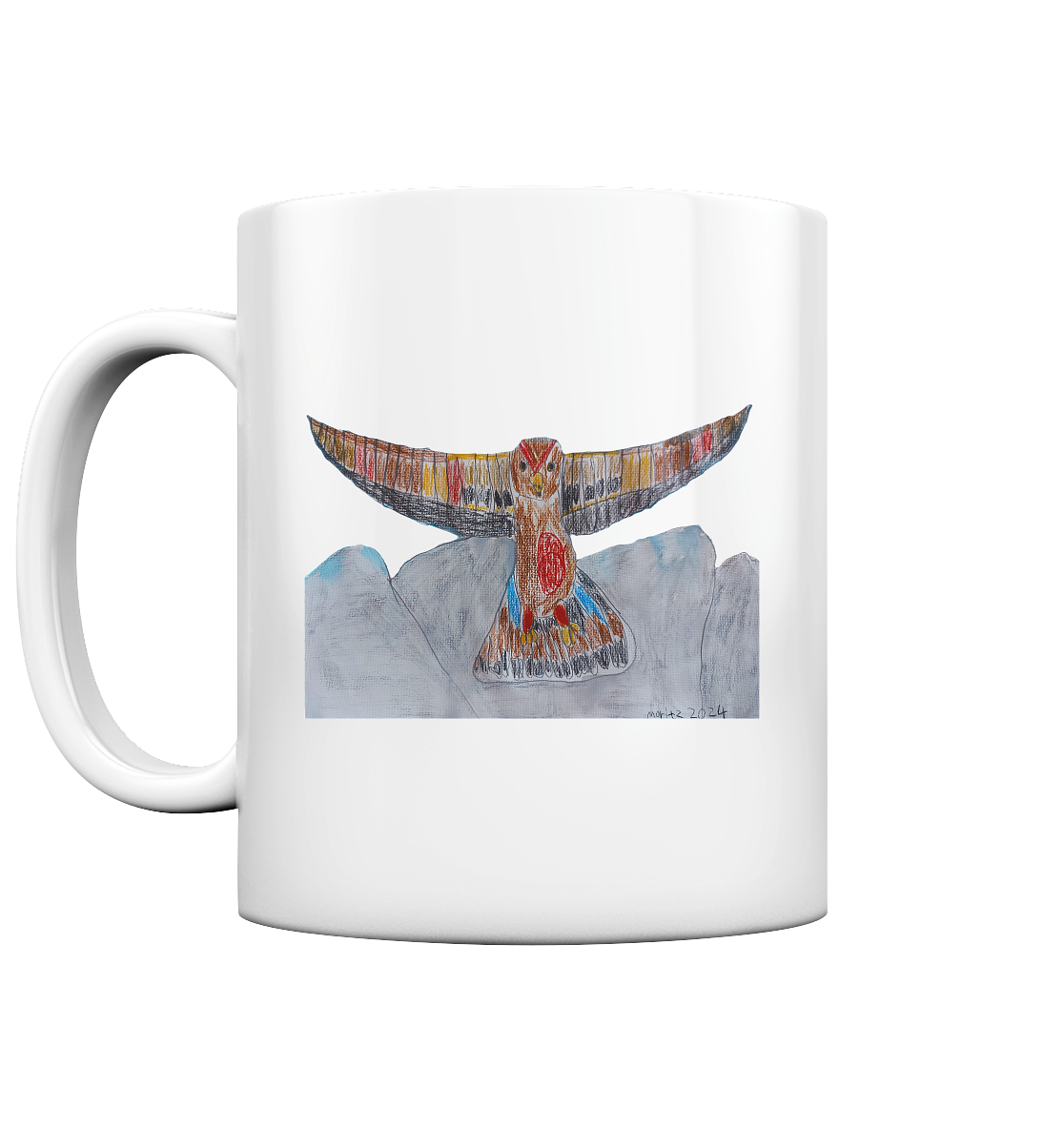 Moritz World: Flying Eagle - Tasse glossy