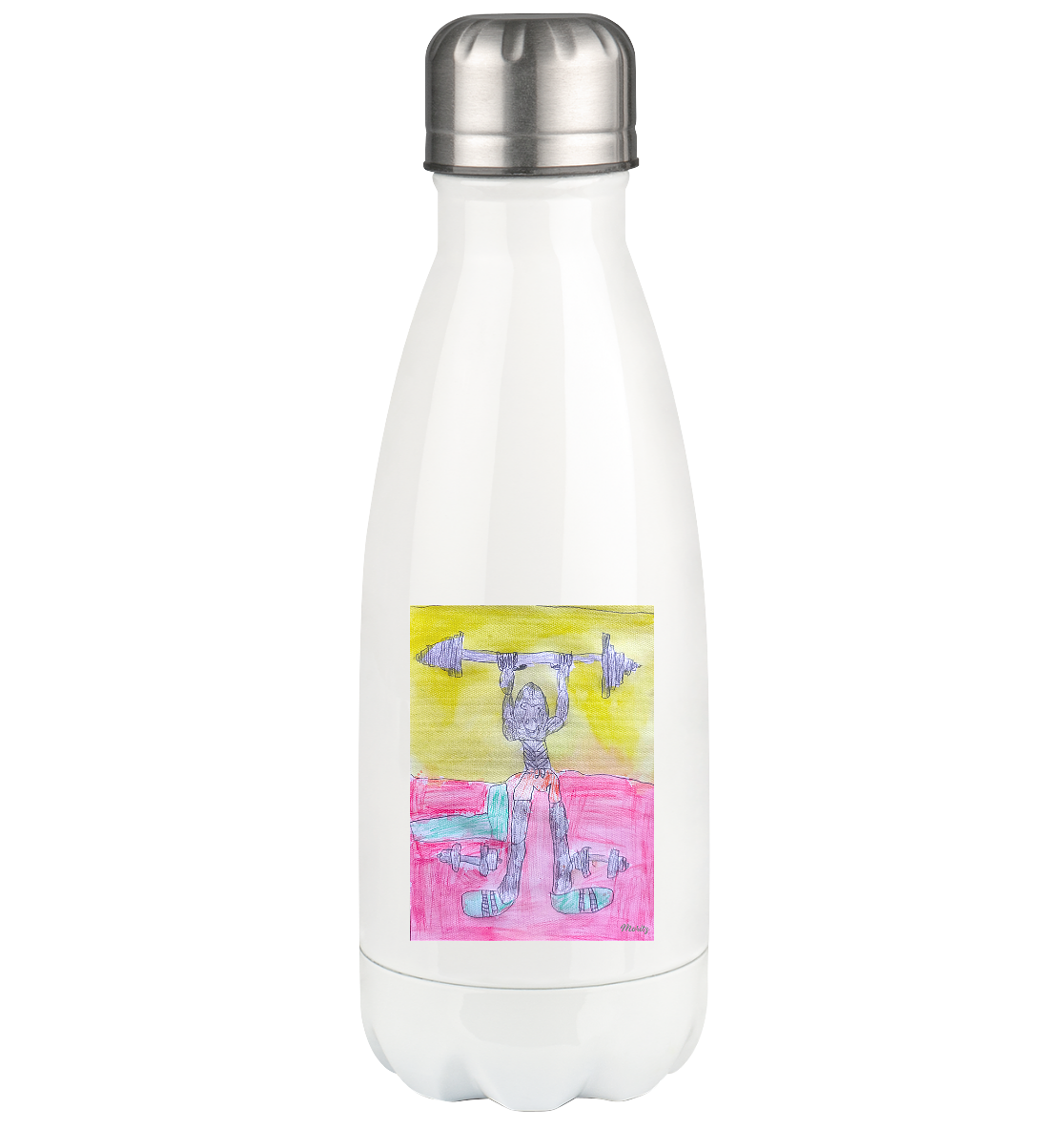 Moritz World: Gorilla Gym - Thermoflasche 350ml