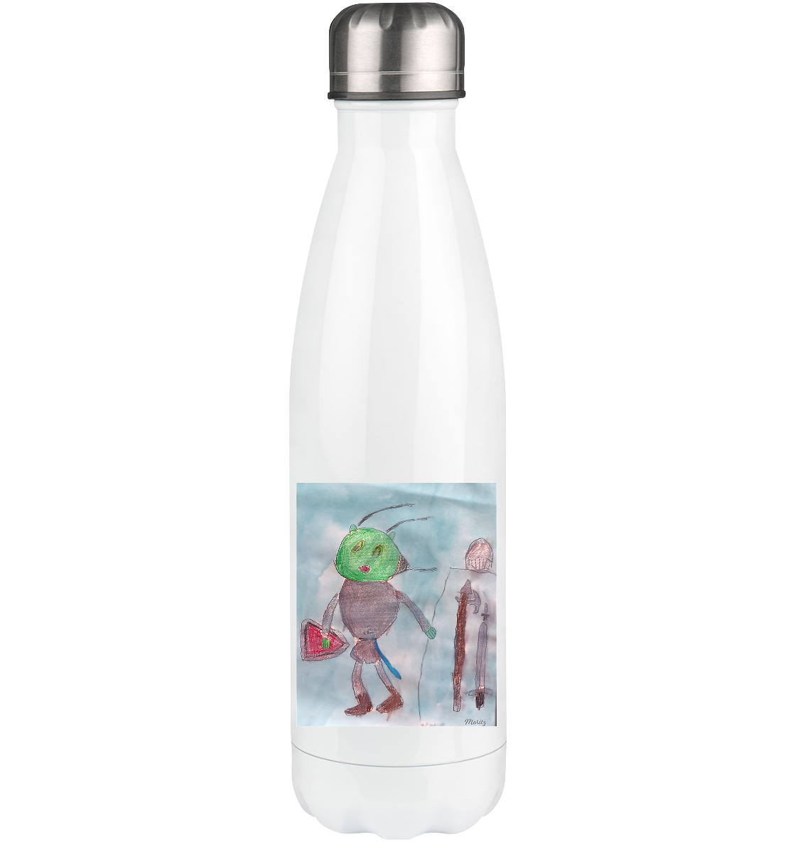 Moritz World: Brave Knight - Thermoflasche 500ml Trinkflasche Kinder
