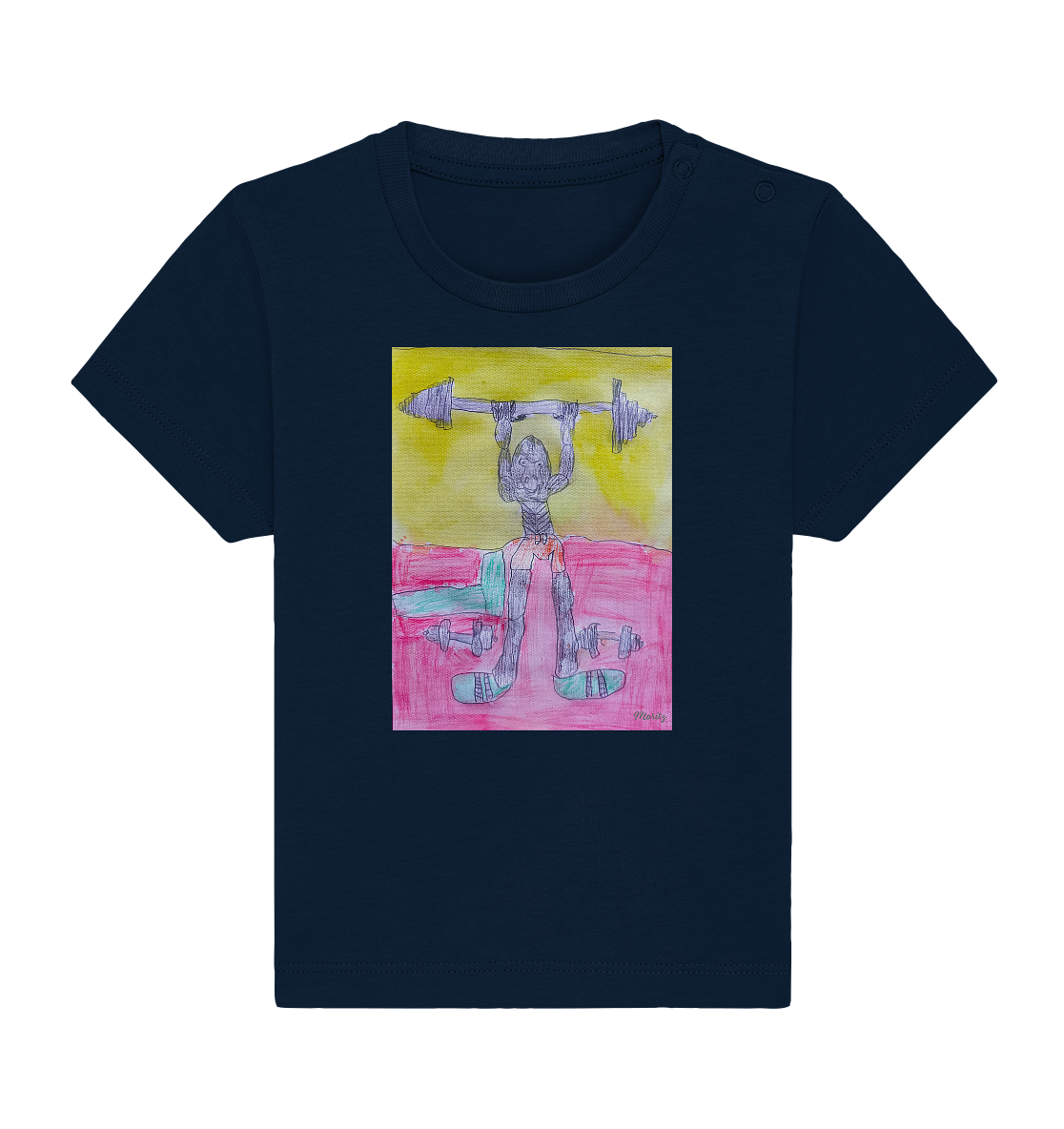 Moritz World: Gorilla Gym - Baby Organic Shirt