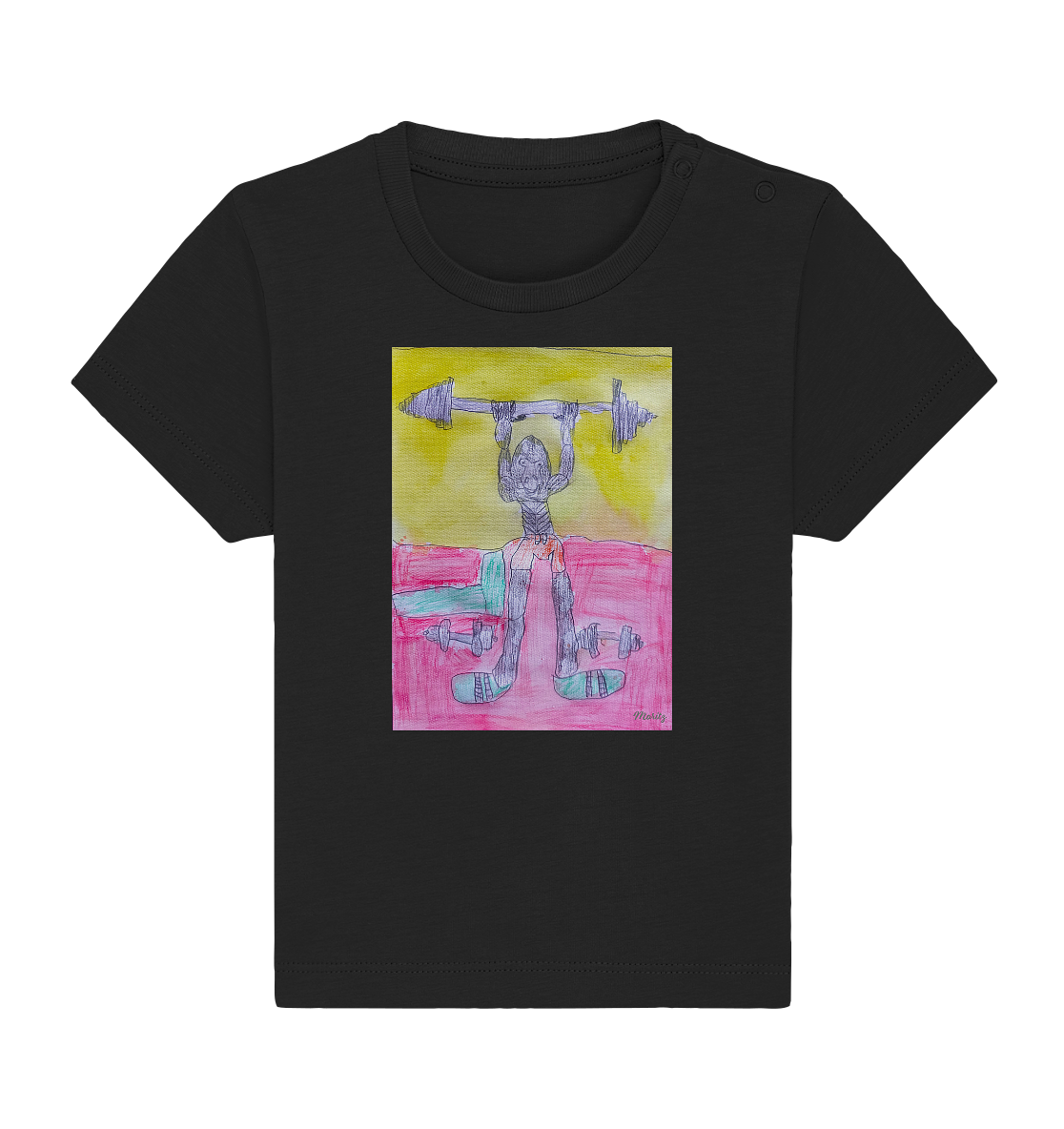 Moritz World: Gorilla Gym - Baby Organic Shirt