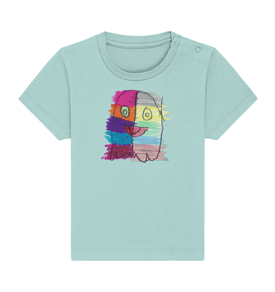 Funny Ghost - Baby Organic Shirt