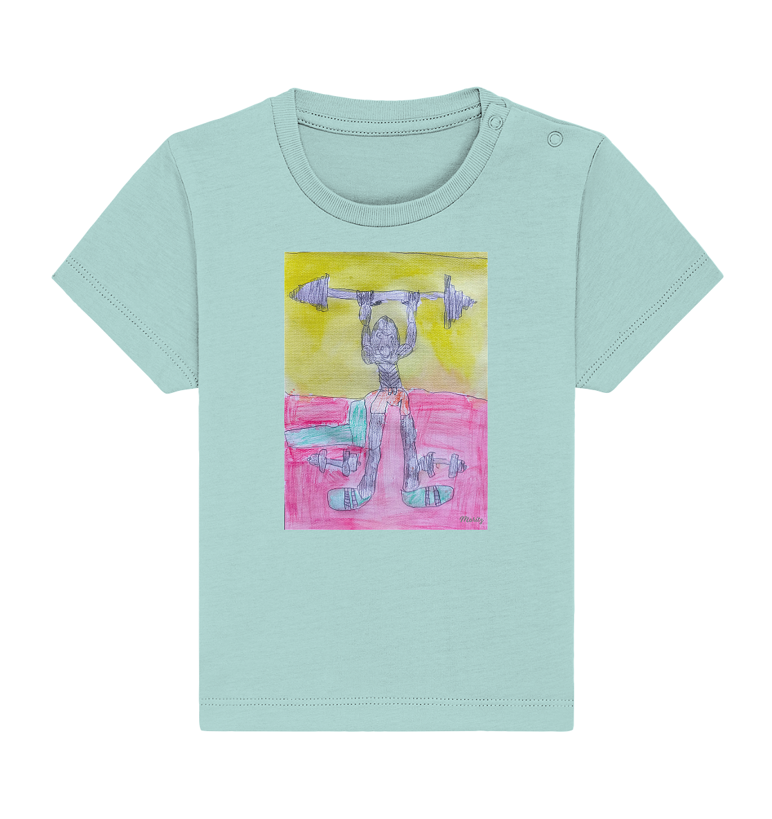 Moritz World: Gorilla Gym - Baby Organic Shirt