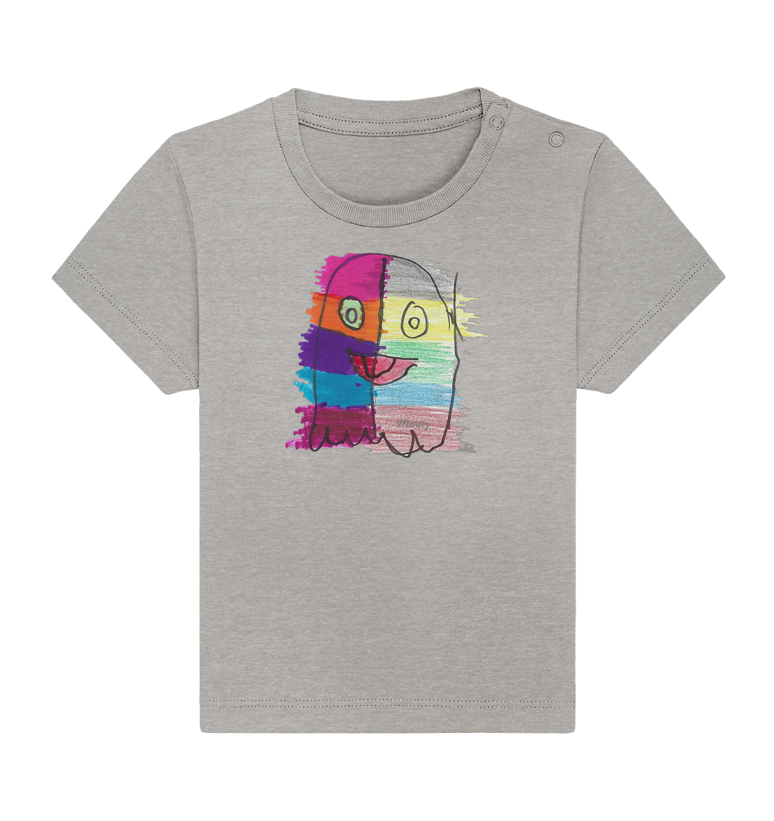 Funny Ghost - Baby Organic Shirt