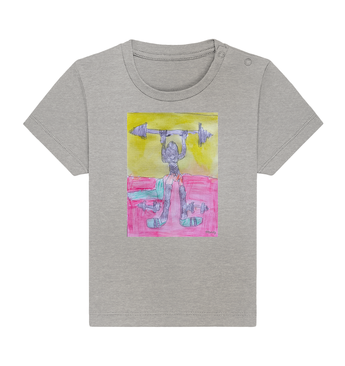 Moritz World: Gorilla Gym - Baby Organic Shirt