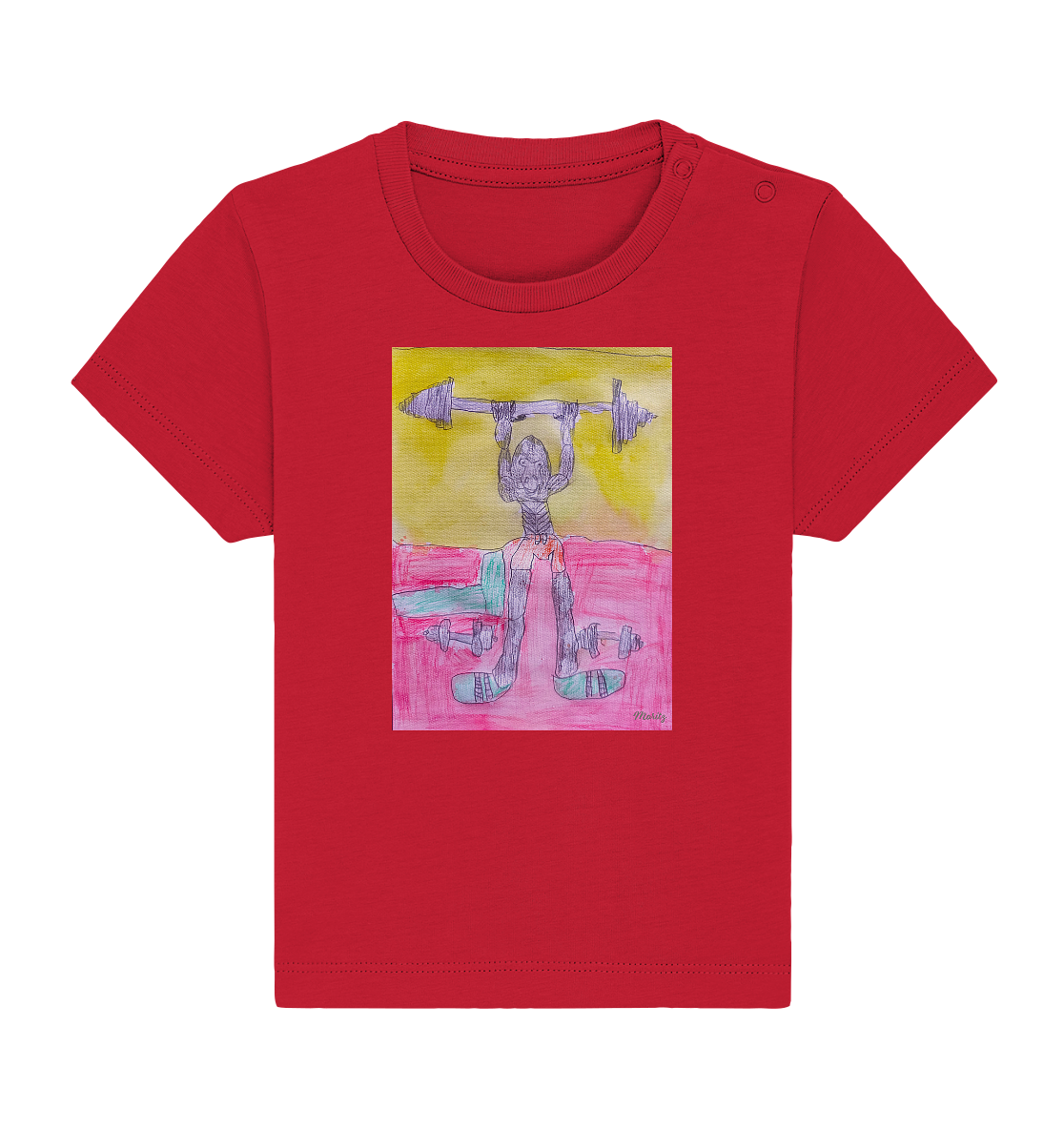 Moritz World: Gorilla Gym - Baby Organic Shirt
