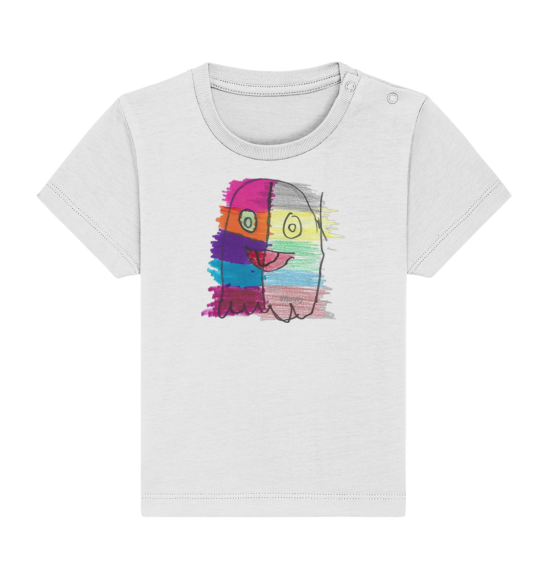 Funny Ghost - Baby Organic Shirt