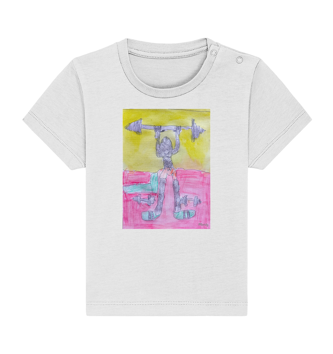 Moritz World: Gorilla Gym - Baby Organic Shirt