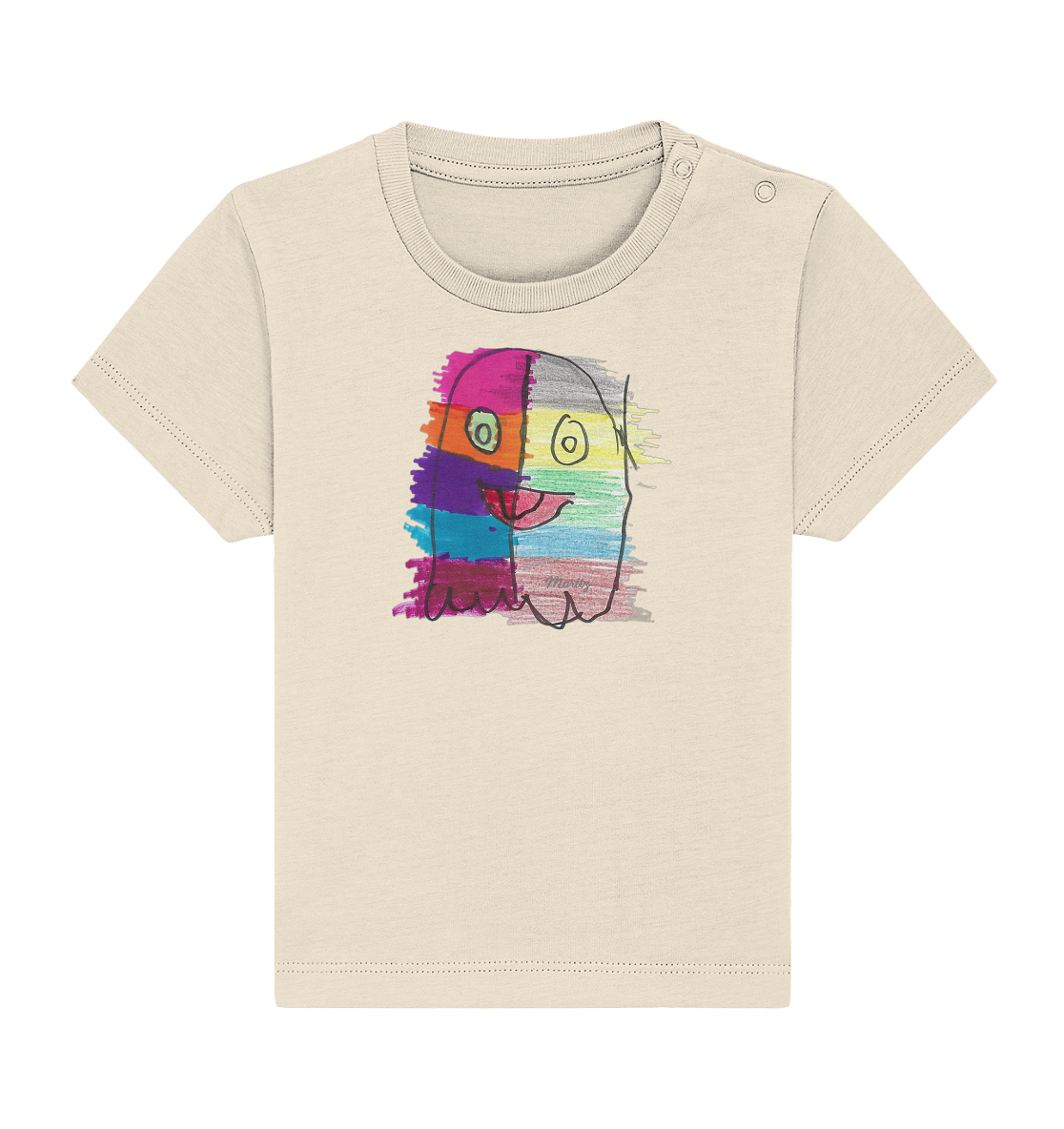 Funny Ghost - Baby Organic Shirt