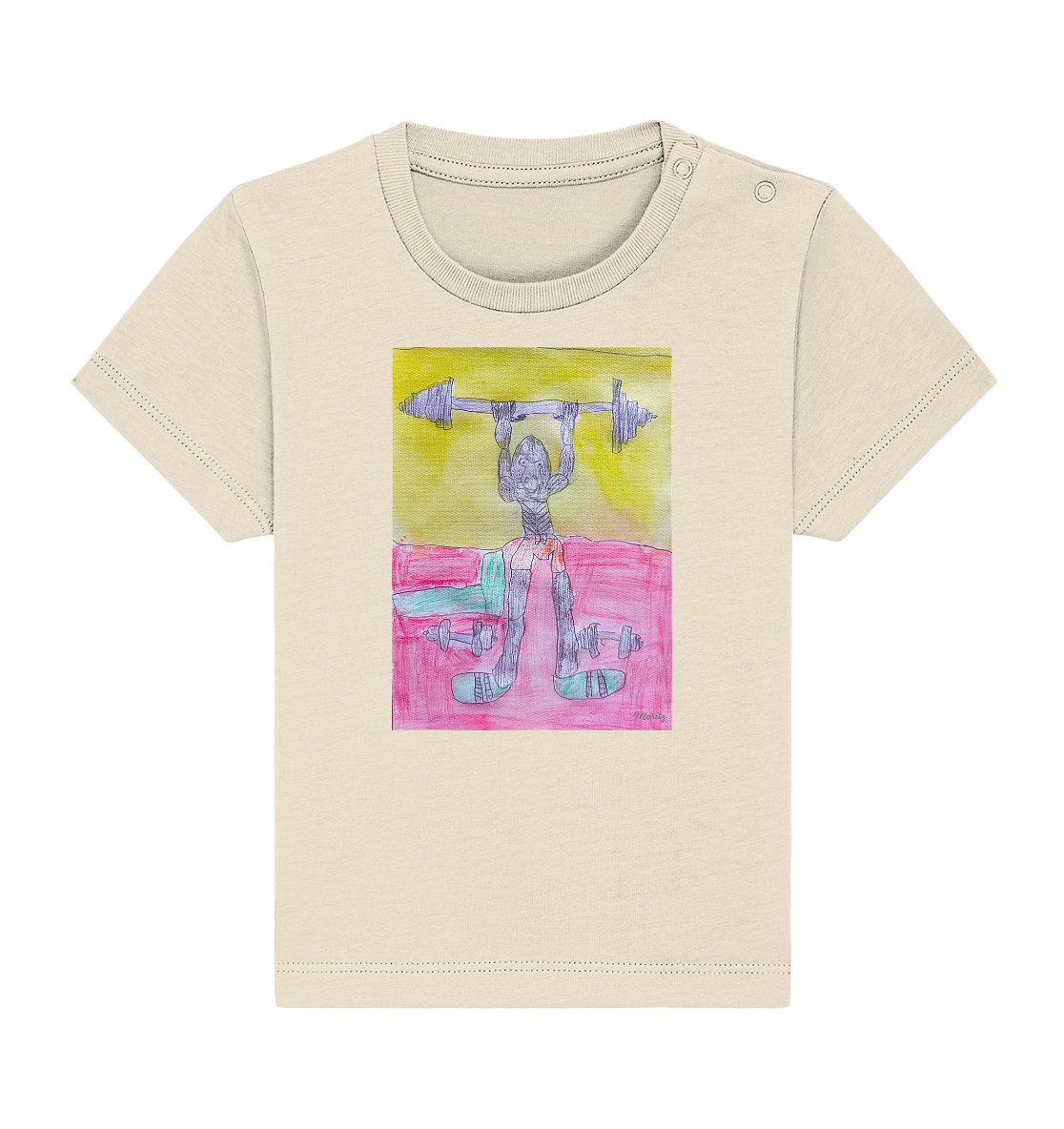 Moritz World: Gorilla Gym - Baby Organic Shirt