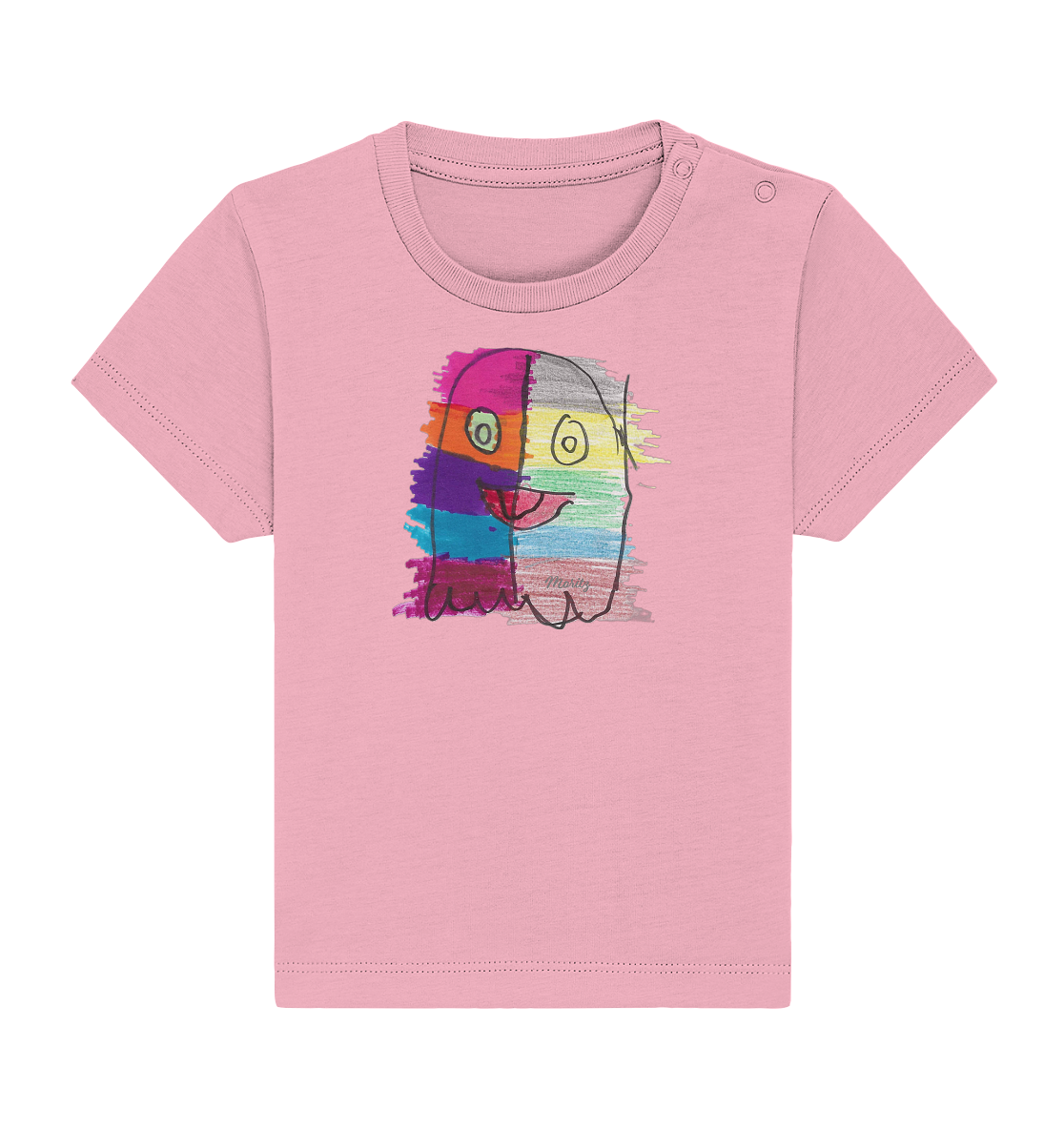 Funny Ghost - Baby Organic Shirt
