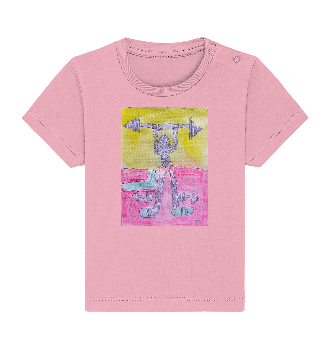 Moritz World: Gorilla Gym - Baby Organic Shirt