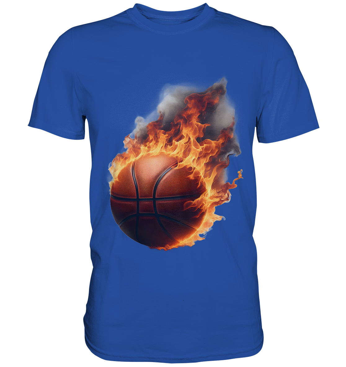 T-Shirt Basketball on Fire - Classic Shirt