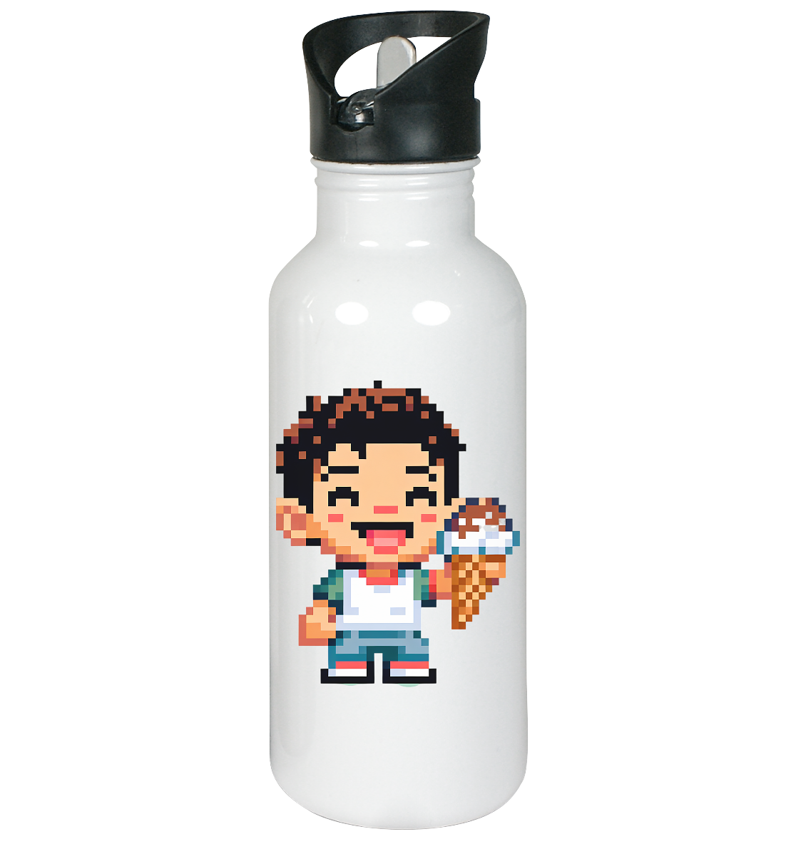 Moritz World: Happy Ice Boy - Thermoflasche Trinkflasche Kinder