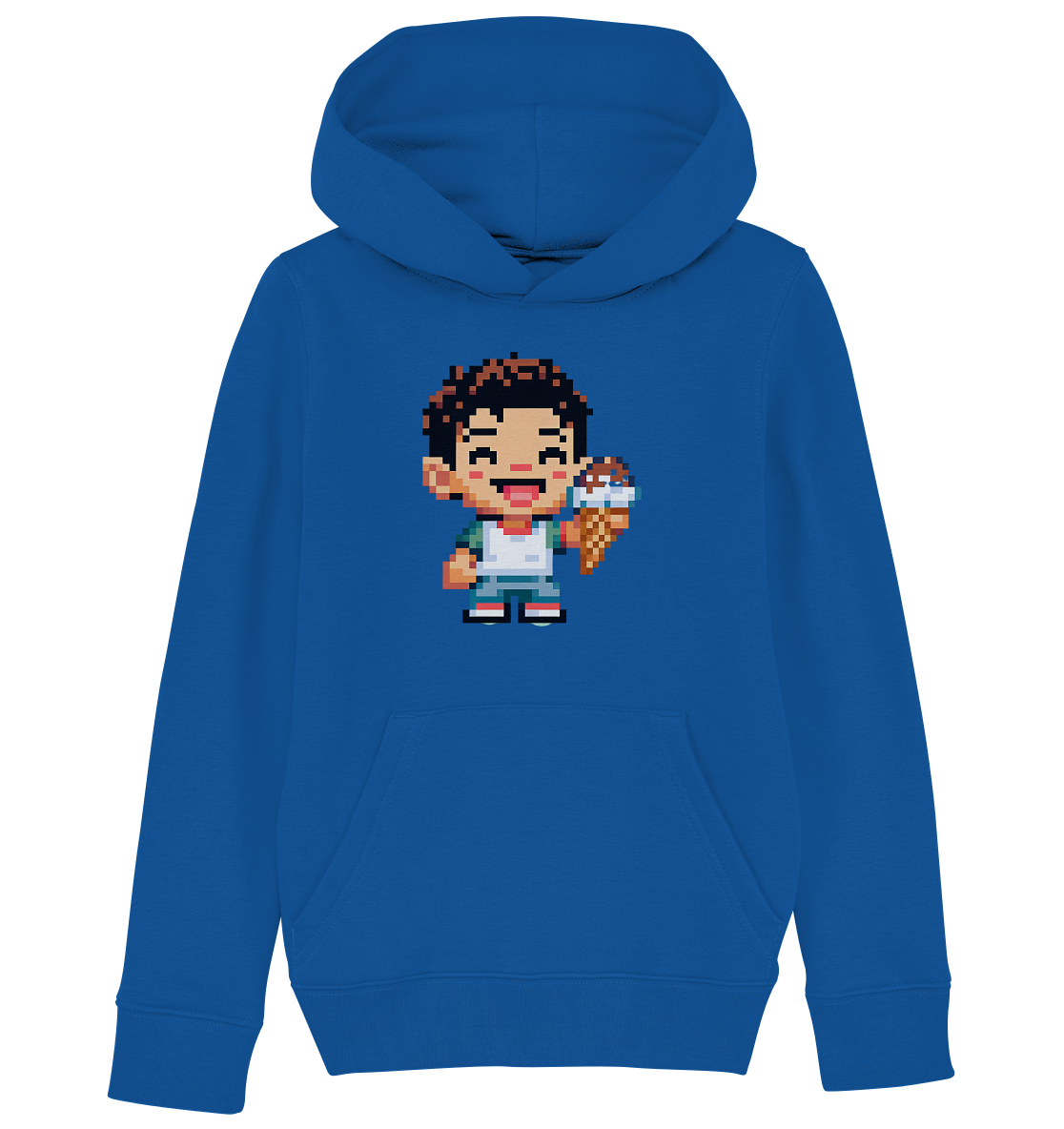 Moritz World: Happy Ice Boy - Kinder Organic Hoodie Kapuzensweatshirt
