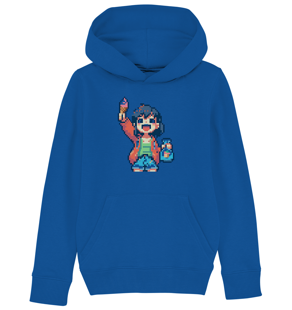 Moritz World: Happy Ice Girl - Kids Organic Hoodie