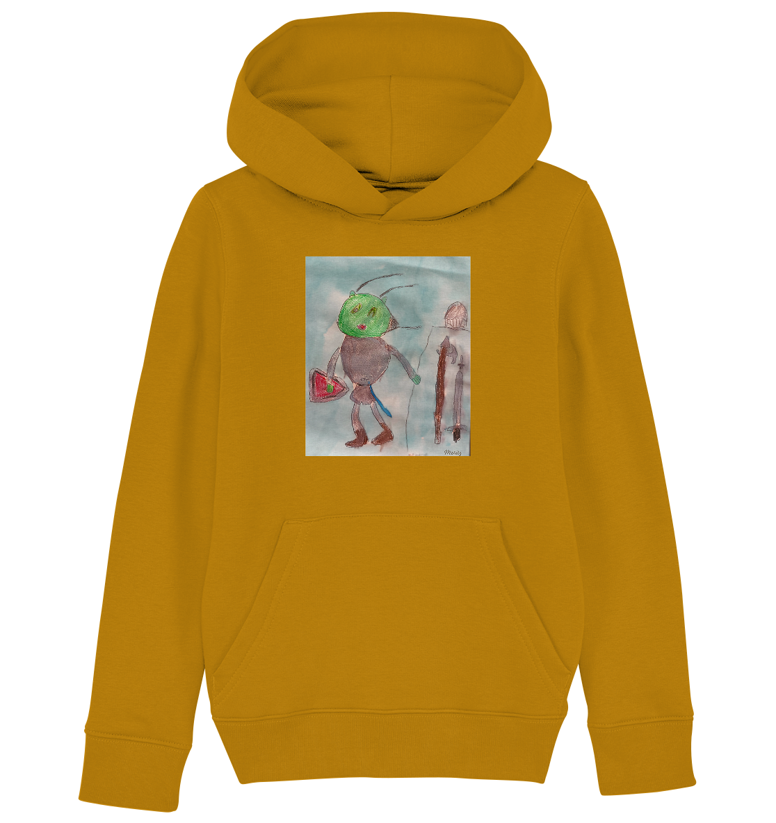 Moritz World: Brave Knight - Kinder Organic Hoodie/Kapuzenpullover