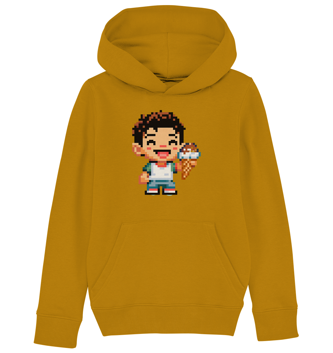 Moritz World: Happy Ice Boy - Kinder Organic Hoodie Kapuzensweatshirt