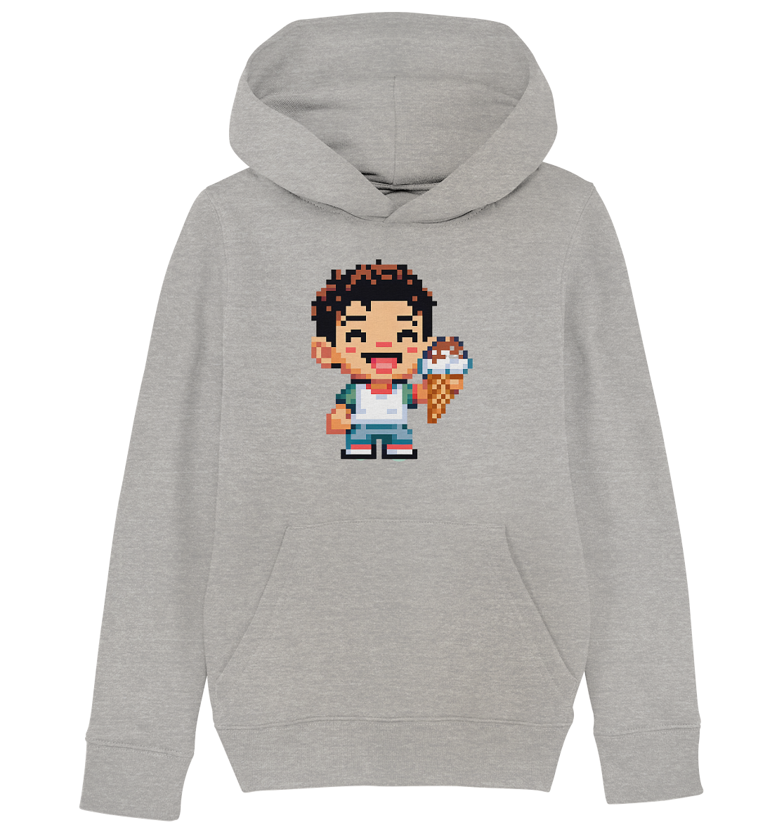 Moritz World: Happy Ice Boy - Kinder Organic Hoodie Kapuzensweatshirt