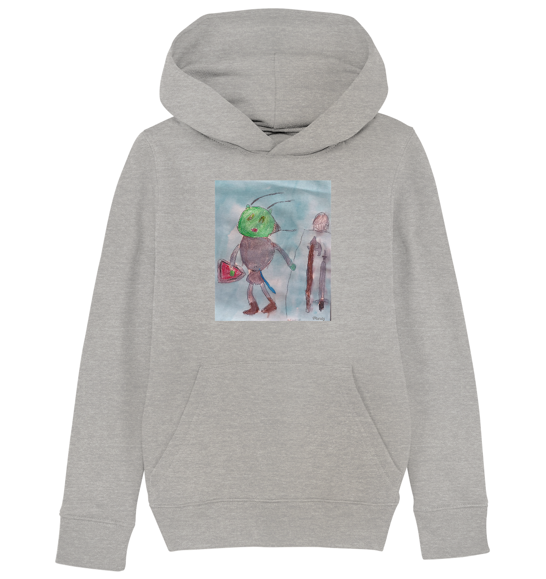 Moritz World: Brave Knight - Kinder Organic Hoodie/Kapuzenpullover