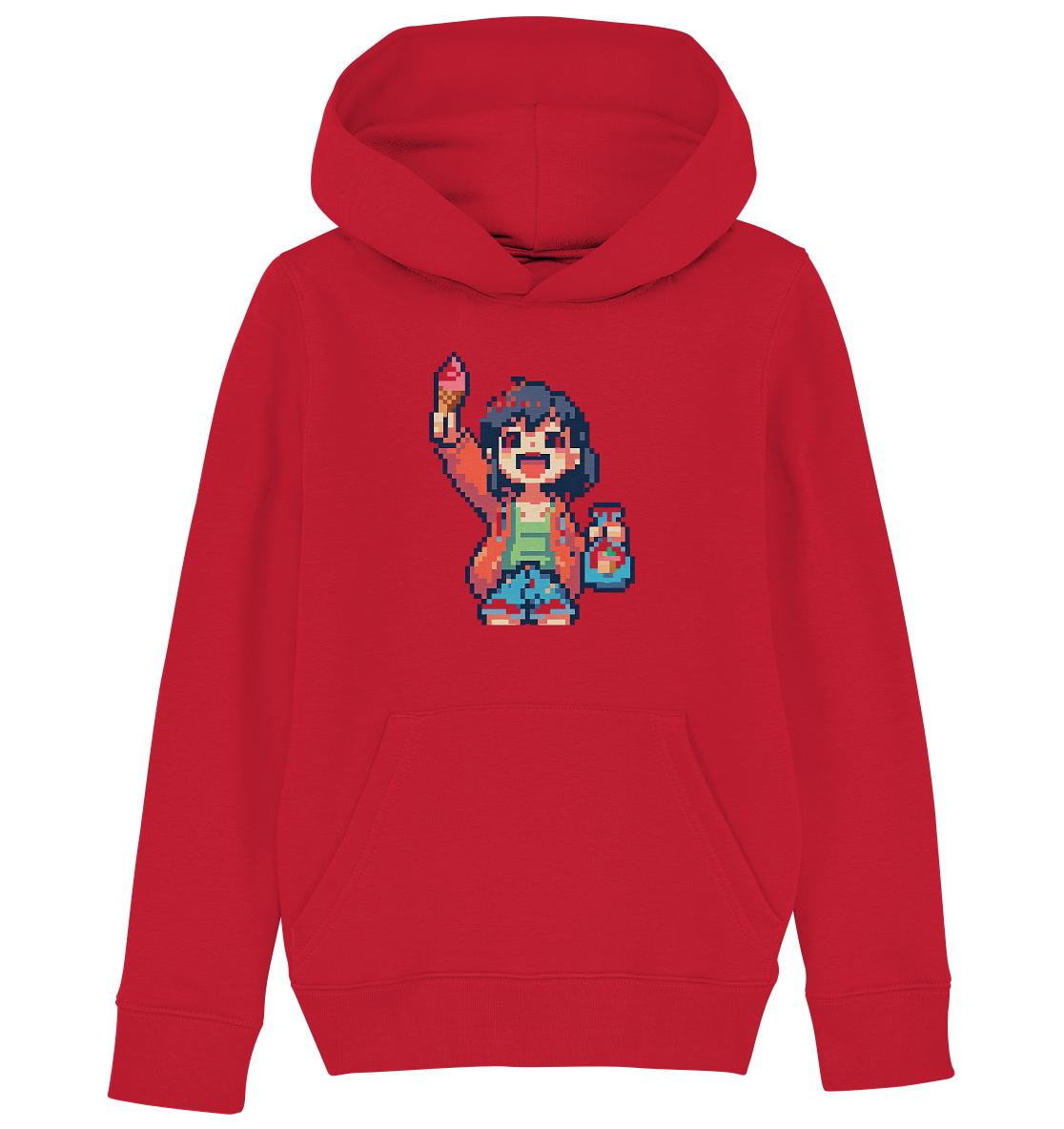 Moritz World: Happy Ice Girl - Kids Organic Hoodie