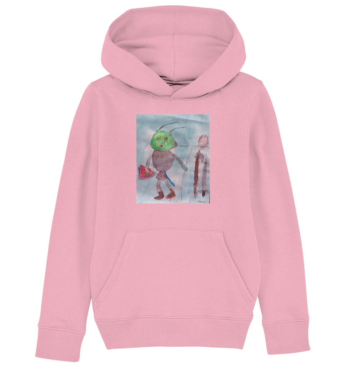 Moritz World: Brave Knight - Kinder Organic Hoodie/Kapuzenpullover