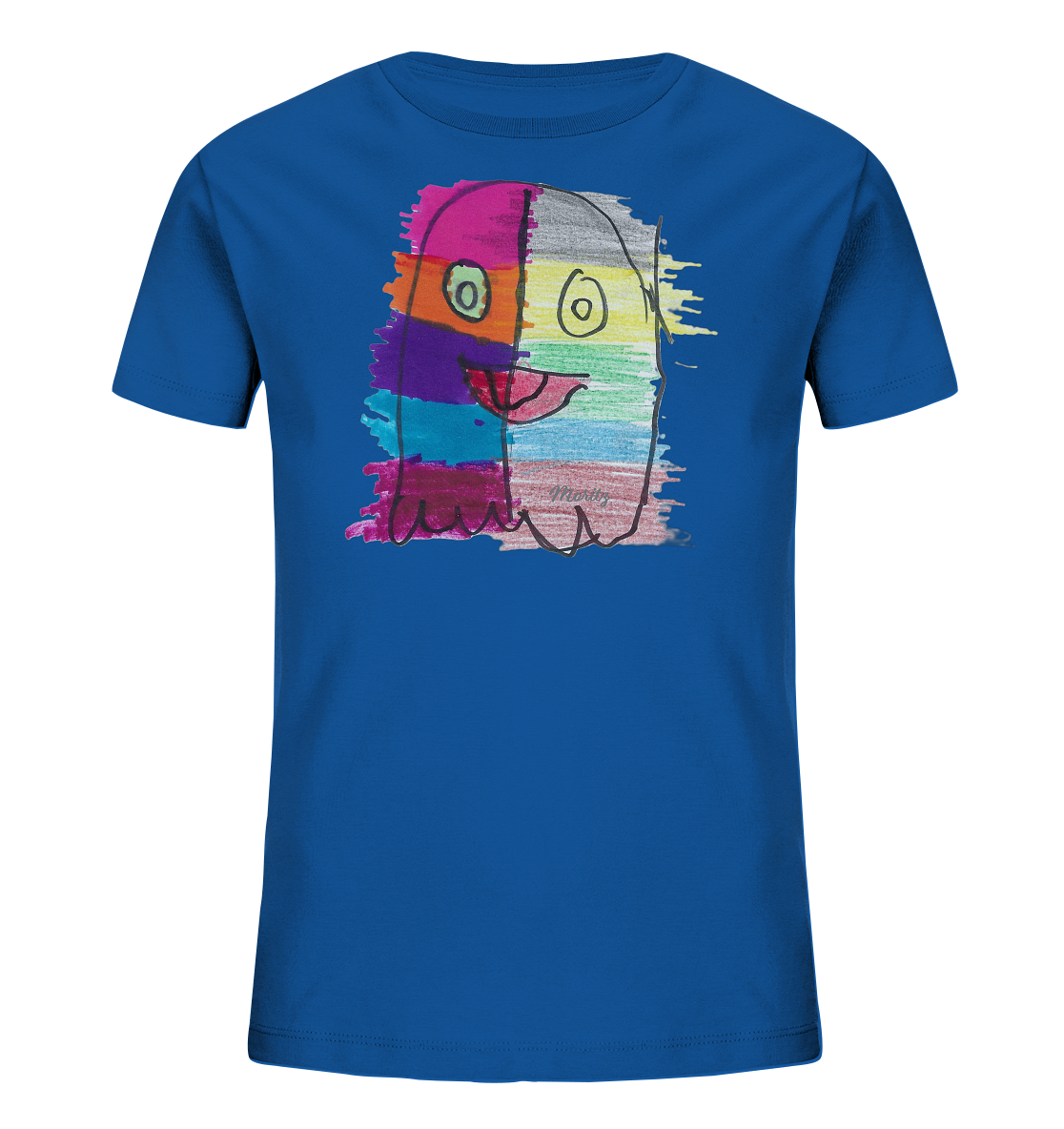 Funny Ghost - Kinder Organic T-Shirt