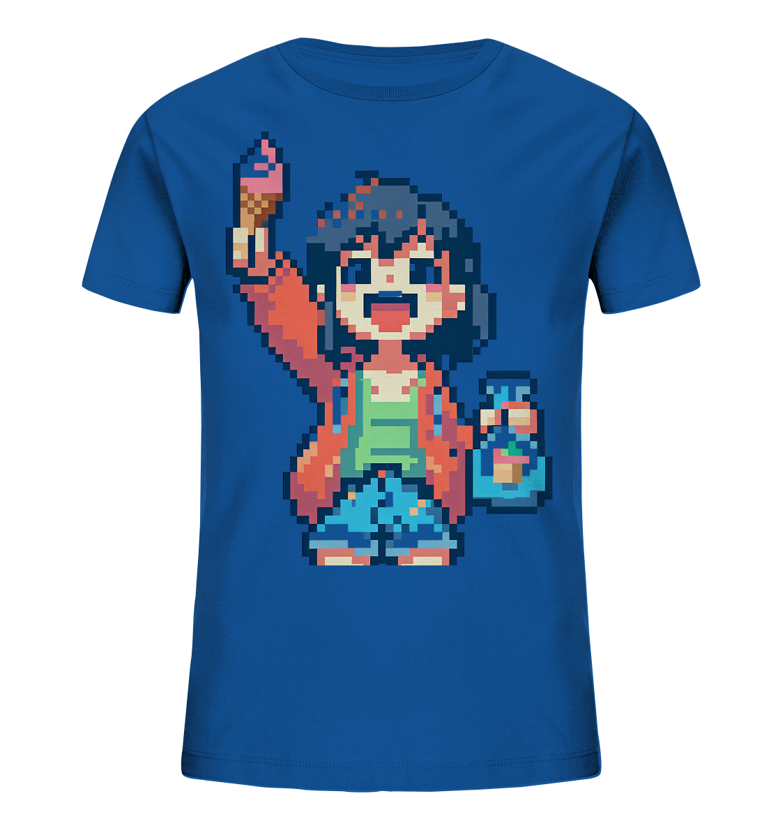 Moritz World: Happy Ice Girl - Kids Organic Shirt