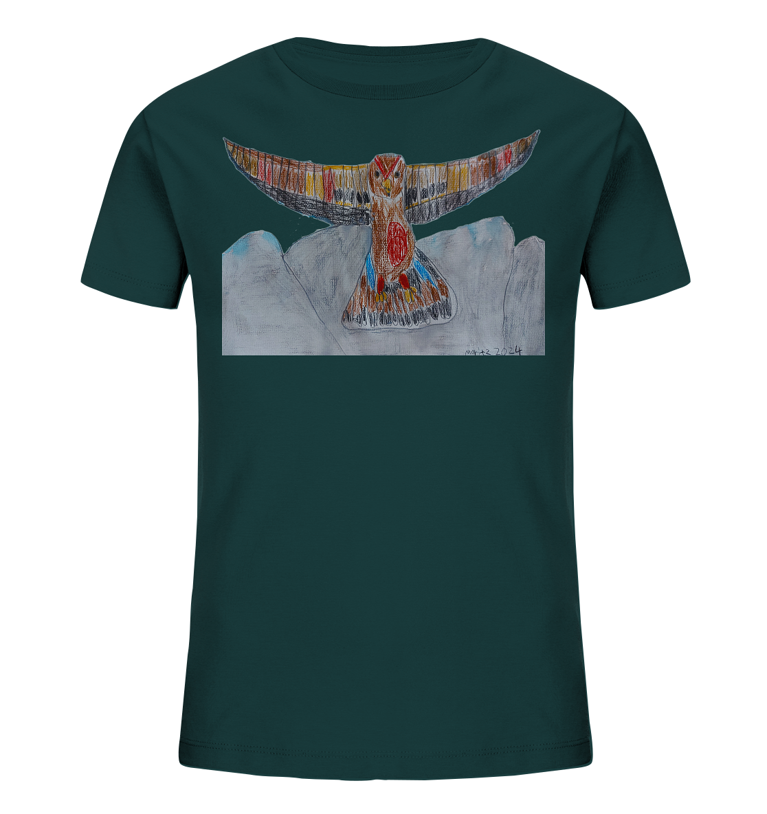 Moritz World: Flying Eagle - Kinder Organic T-Shirt