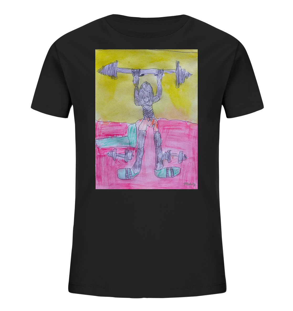 Moritz World: Gorilla Gym - Kids Organic Shirt