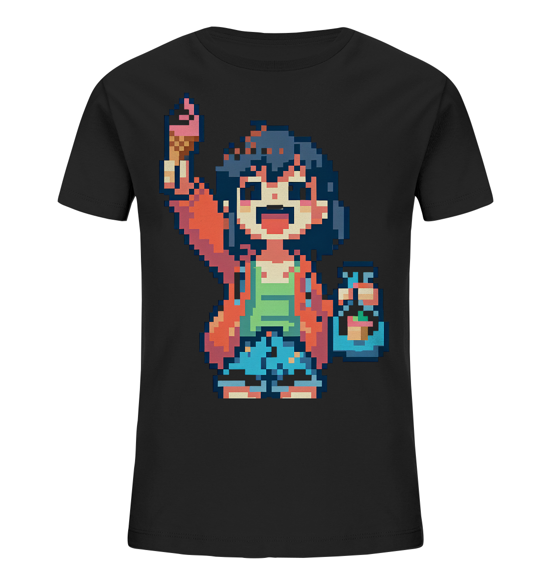 Moritz World: Happy Ice Girl - Kids Organic Shirt