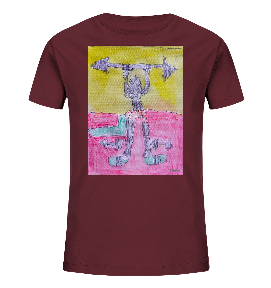 Moritz World: Gorilla Gym - Kids Organic Shirt
