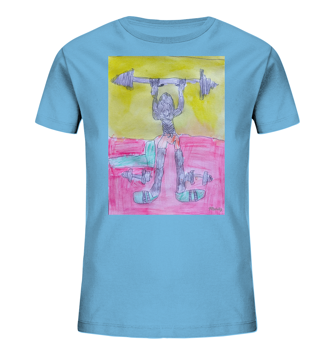 Moritz World: Gorilla Gym - Kids Organic Shirt