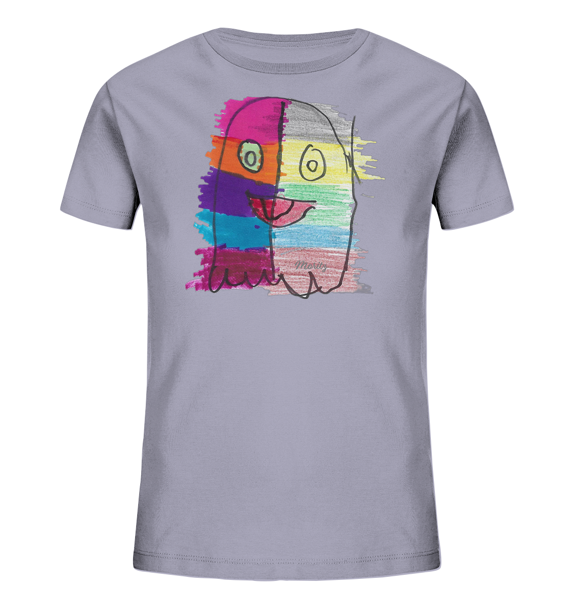 Funny Ghost - Kinder Organic T-Shirt