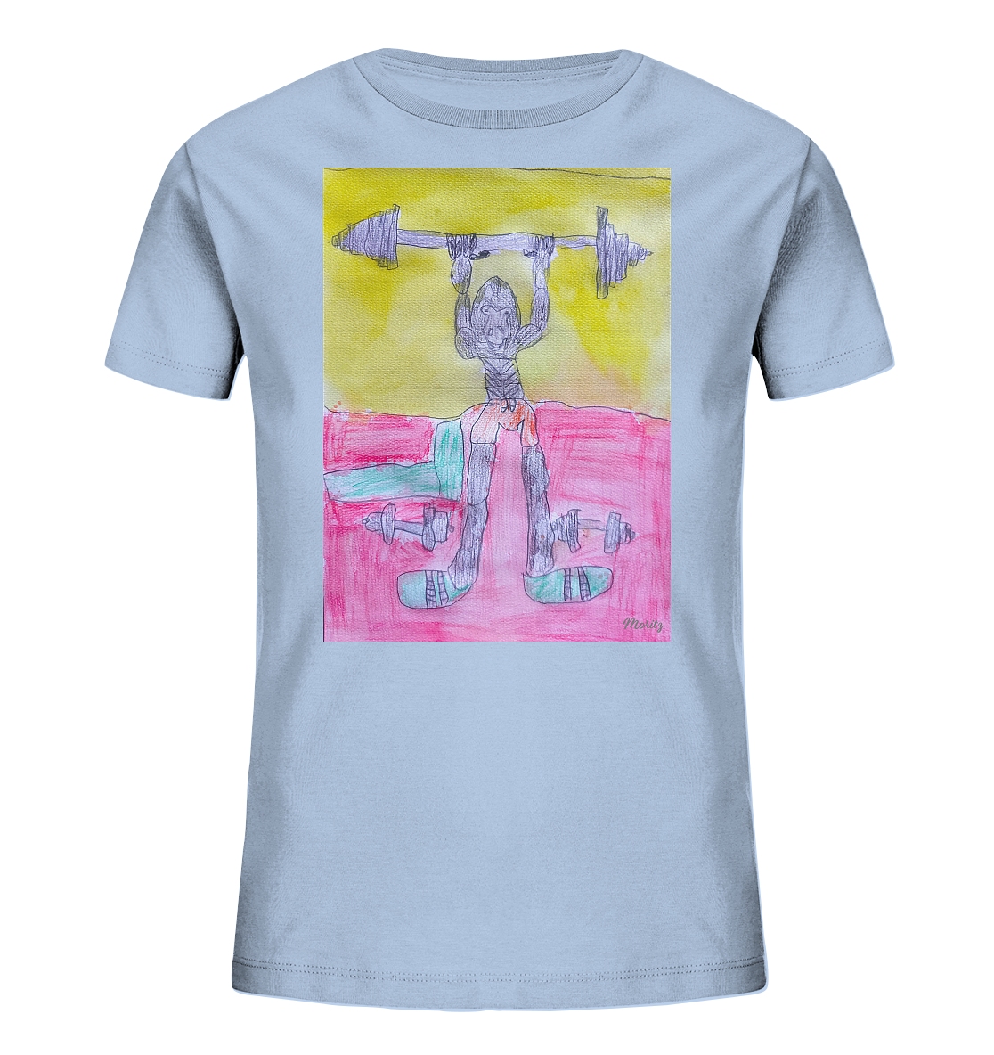 Moritz World: Gorilla Gym - Kids Organic Shirt