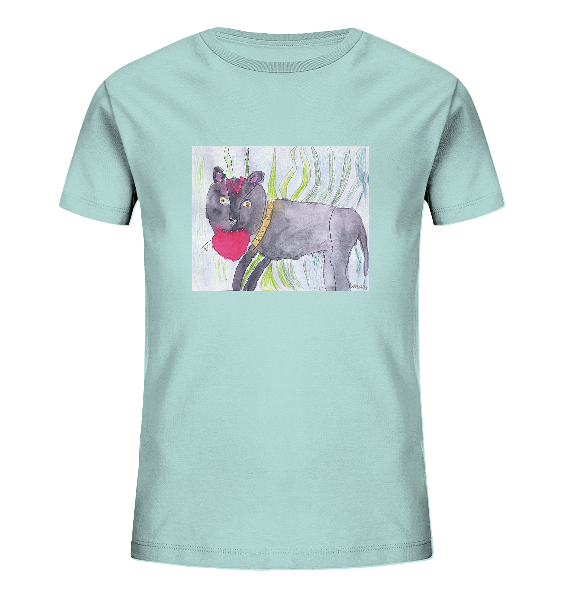 Moritz World: Black Panther - Kinder Organic T-Shirt
