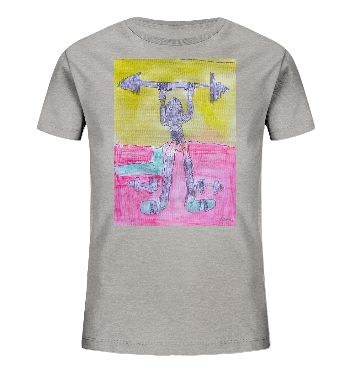 Moritz World: Gorilla Gym - Kids Organic Shirt