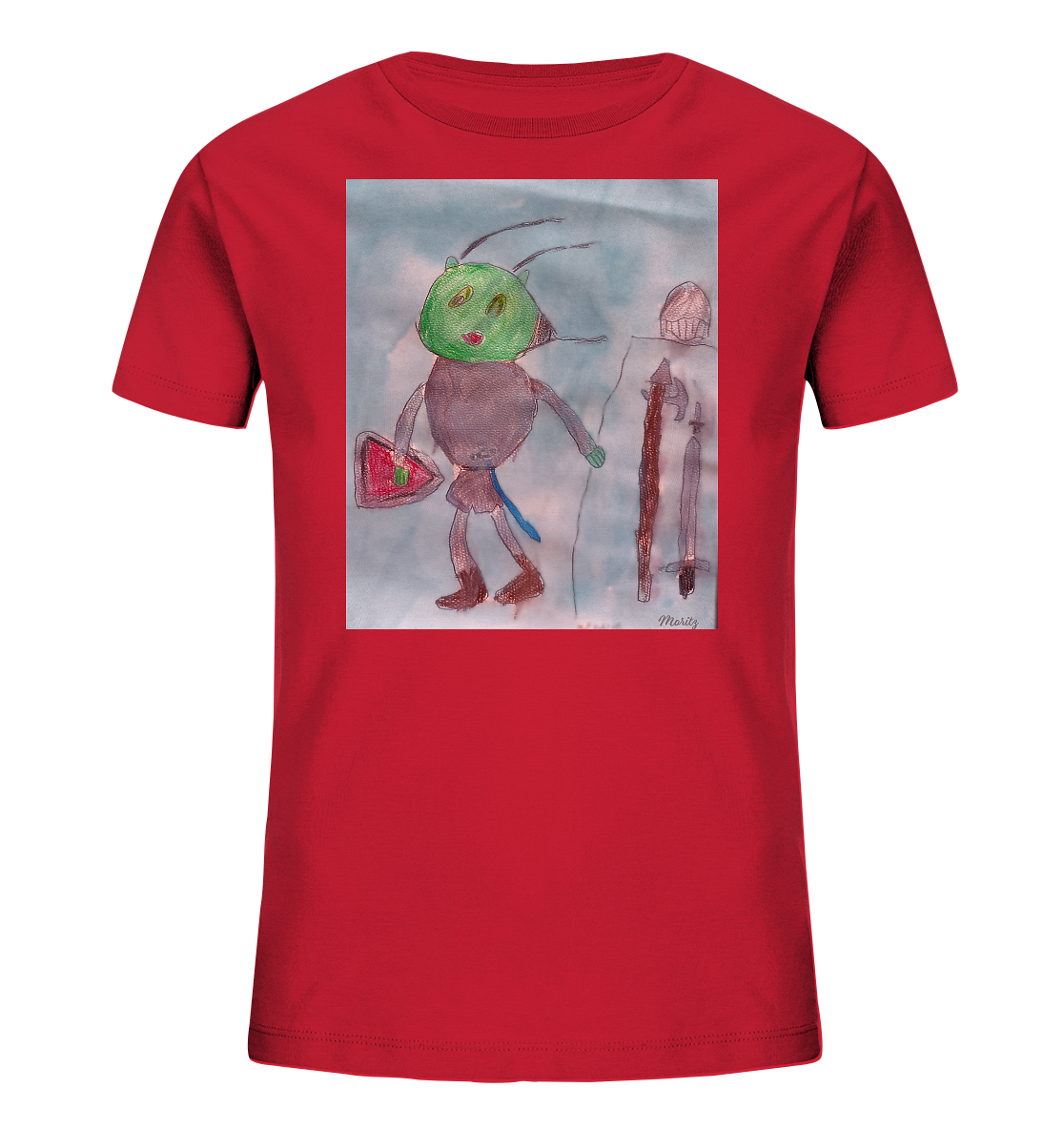 Moritz World: Brave Knight - Kinder Organic T-Shirt