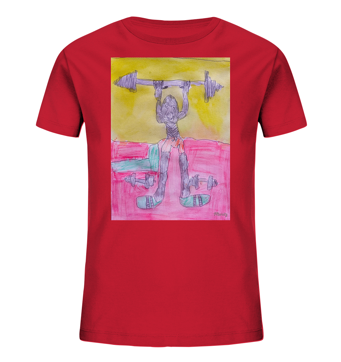Moritz World: Gorilla Gym - Kids Organic Shirt