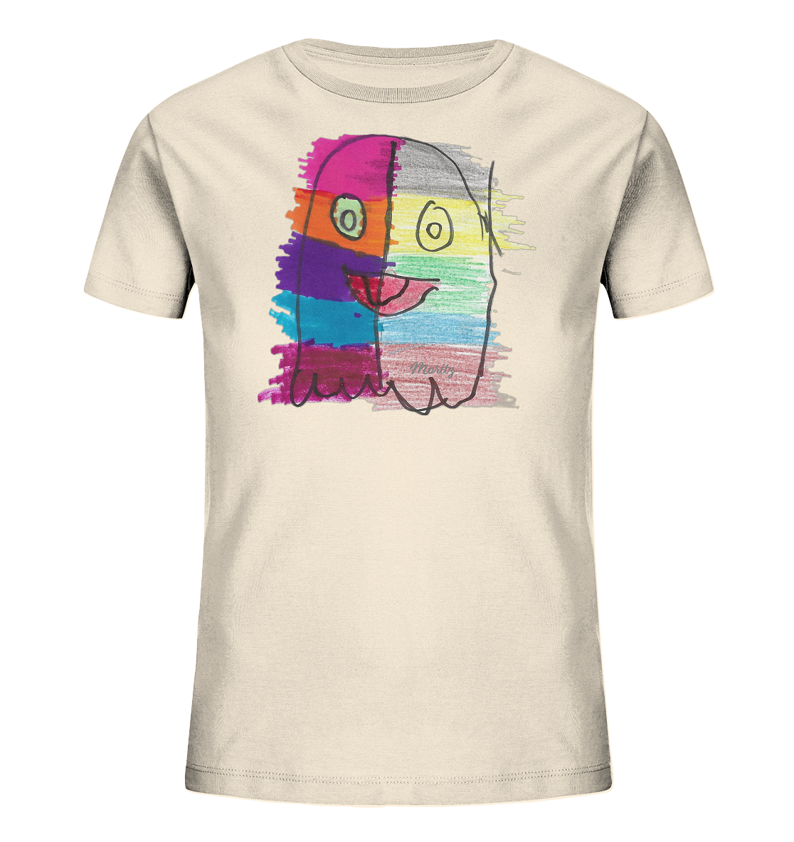 Funny Ghost - Kinder Organic T-Shirt