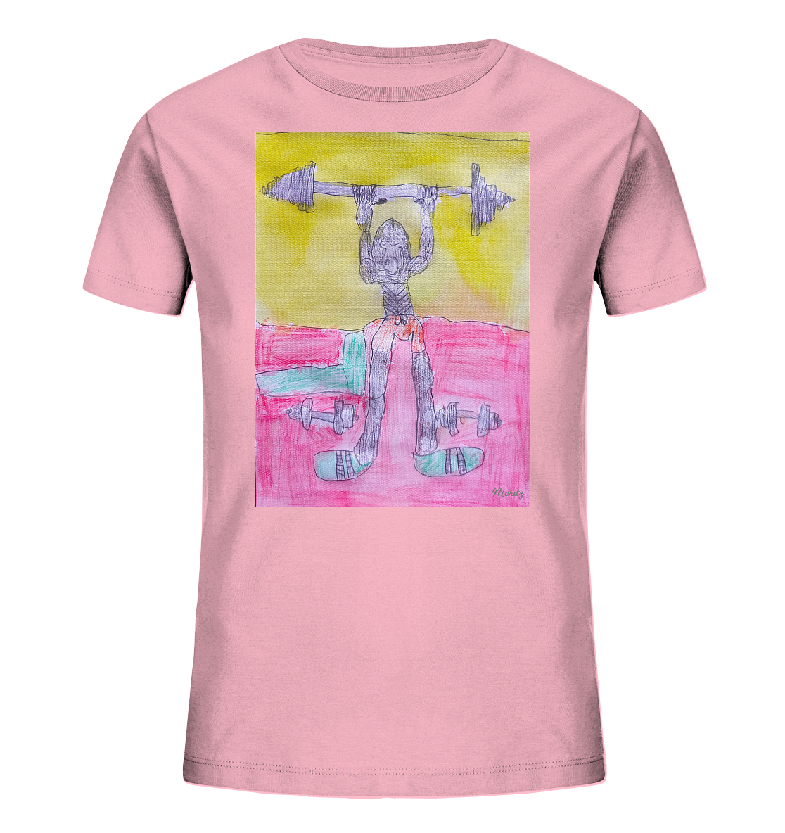 Moritz World: Gorilla Gym - Kids Organic Shirt