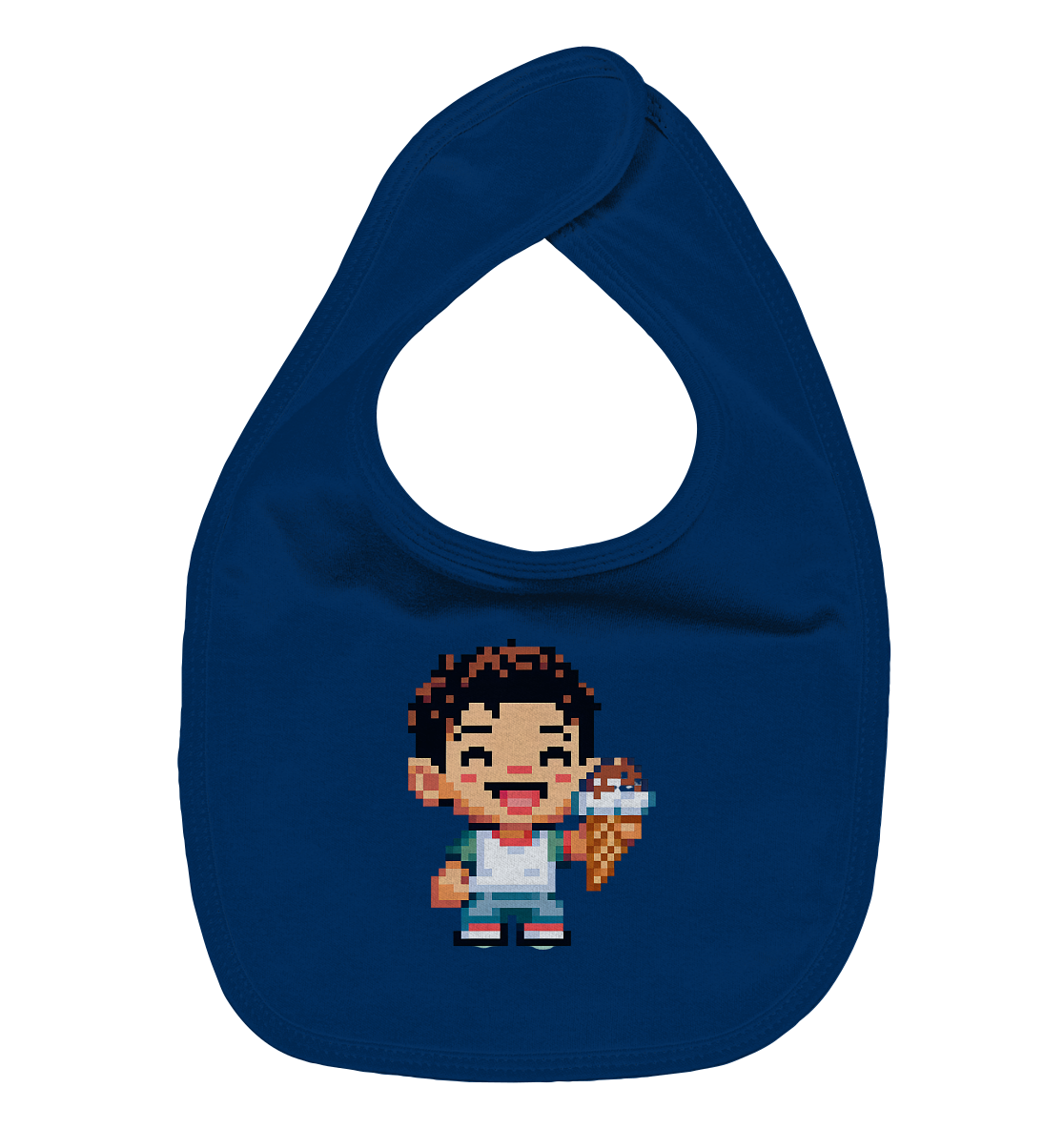 Moritz World: Happy Ice Boy - Organic Baby-Lätzchen