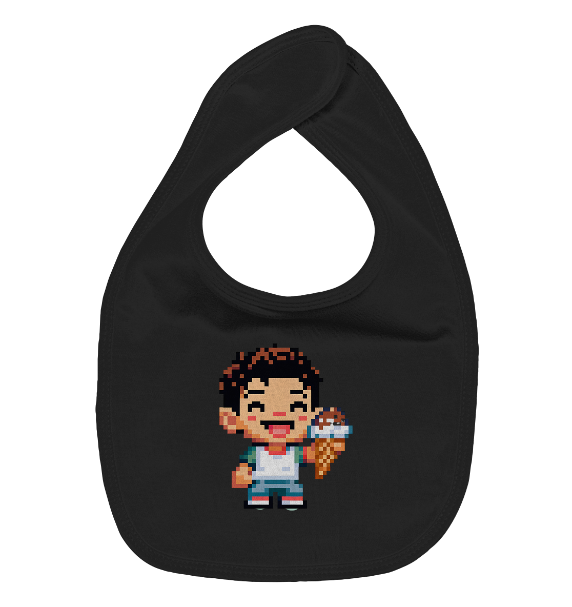 Moritz World: Happy Ice Boy - Organic Baby-Lätzchen