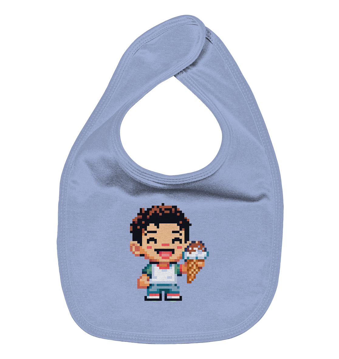 Moritz World: Happy Ice Boy - Organic Baby-Lätzchen