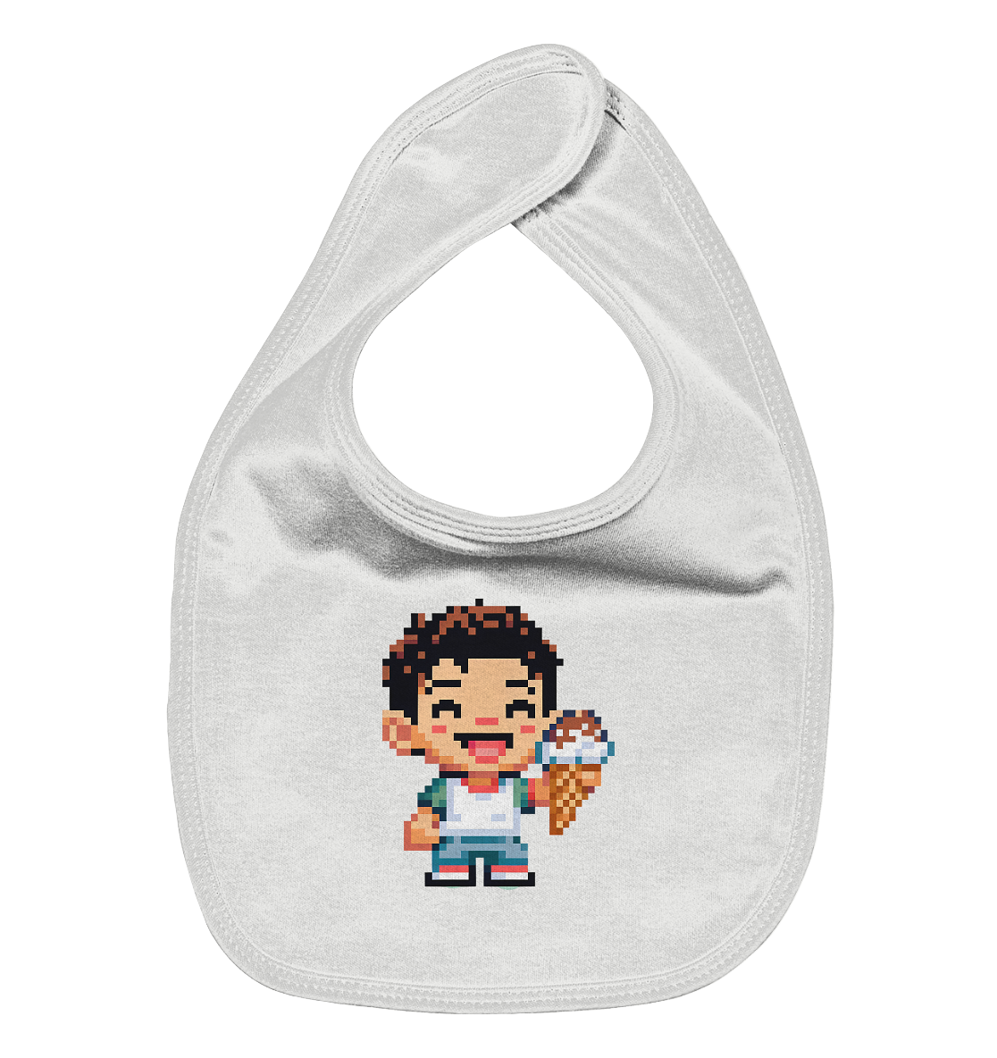Moritz World: Happy Ice Boy - Organic Baby-Lätzchen