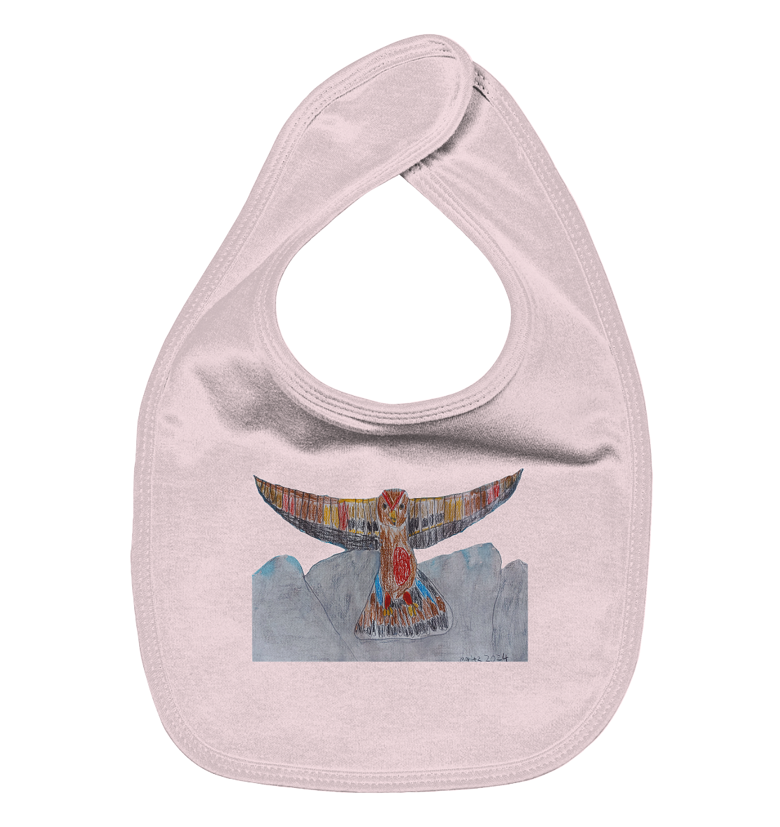 Moritz World: Flying Eagle - Organic Baby-Lätzchen