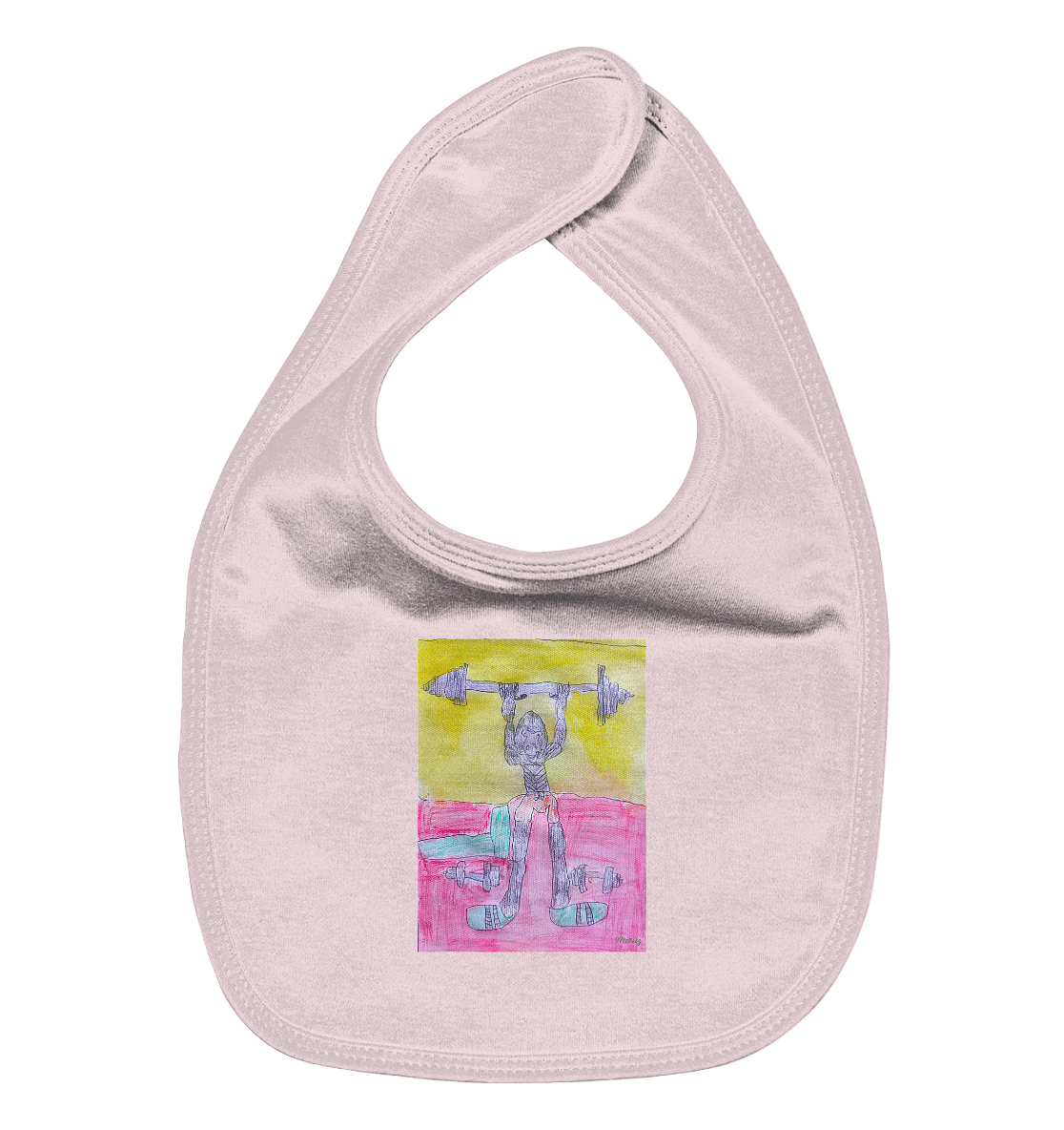 Moritz World: Gorilla Gym - Organic Baby-Lätzchen