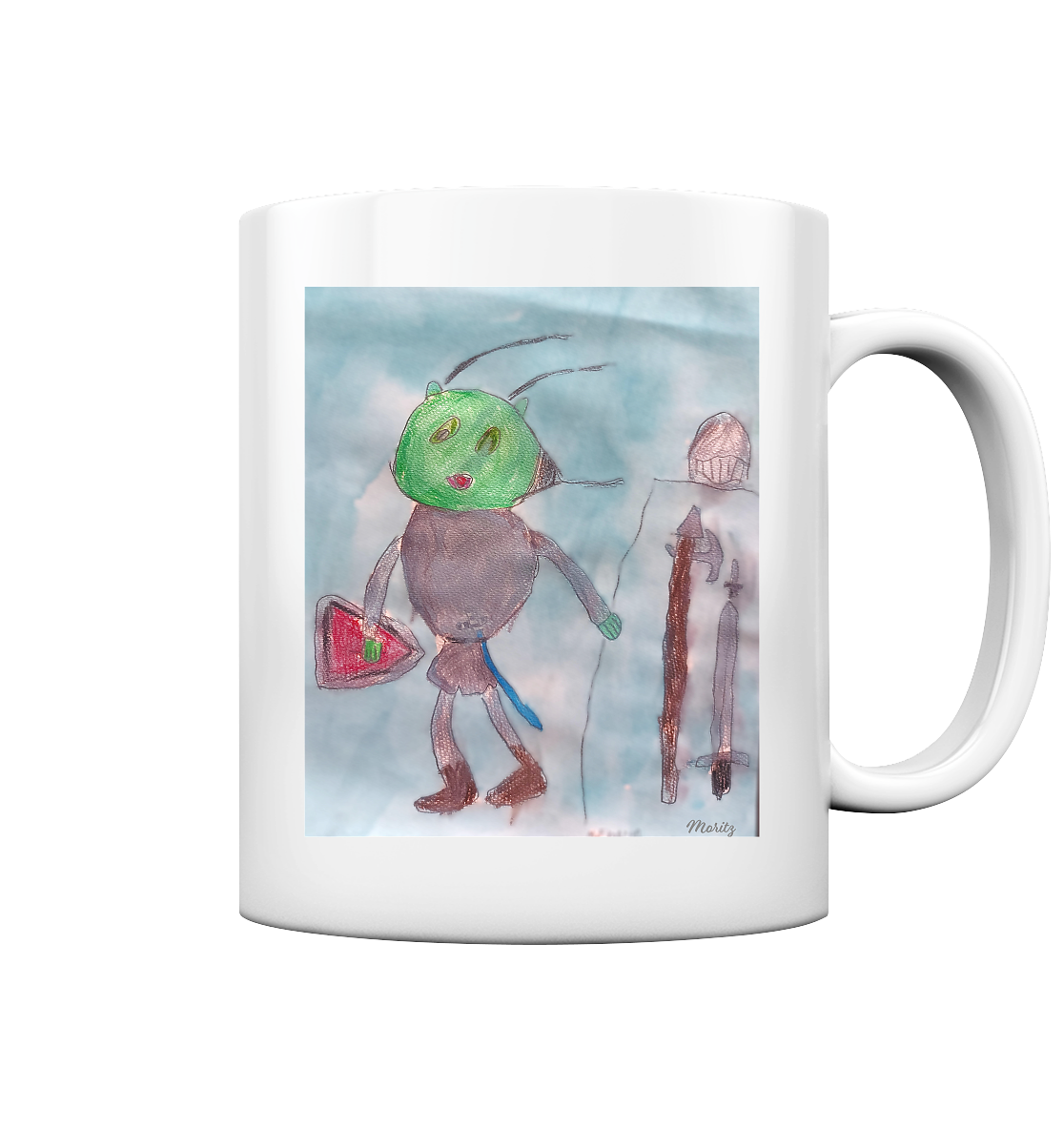 Moritz World: Brave Knight - Tasse glossy